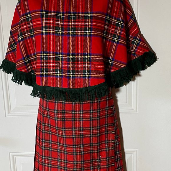 Fiona McDonald Vintage Girls Scottish Skirt Set - Picture 5 of 7
